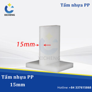 Tấm nhựa PP 15mm Trắng