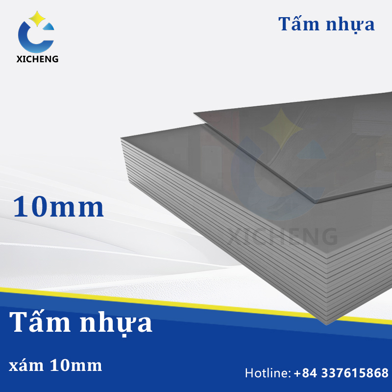 Tấm nhựa xám 10mm