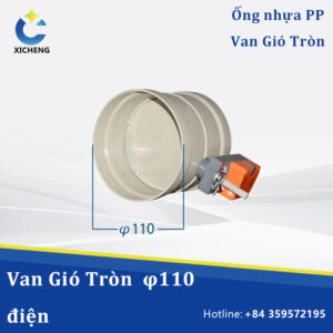 Van Gió Nhựa PP 110