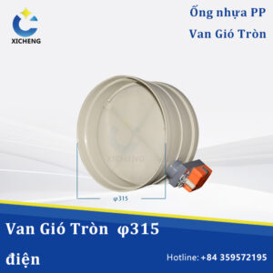 Van Gió Nhựa PP 315