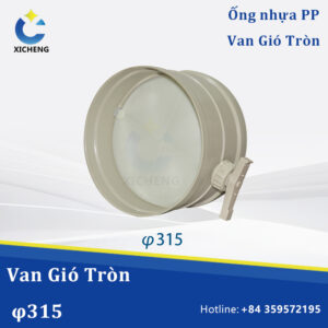 Van Gió Tròn φ315