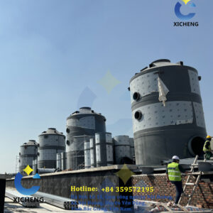 Bắc Ninh Tháp Hấp Thụ Bằng Nhựa PP