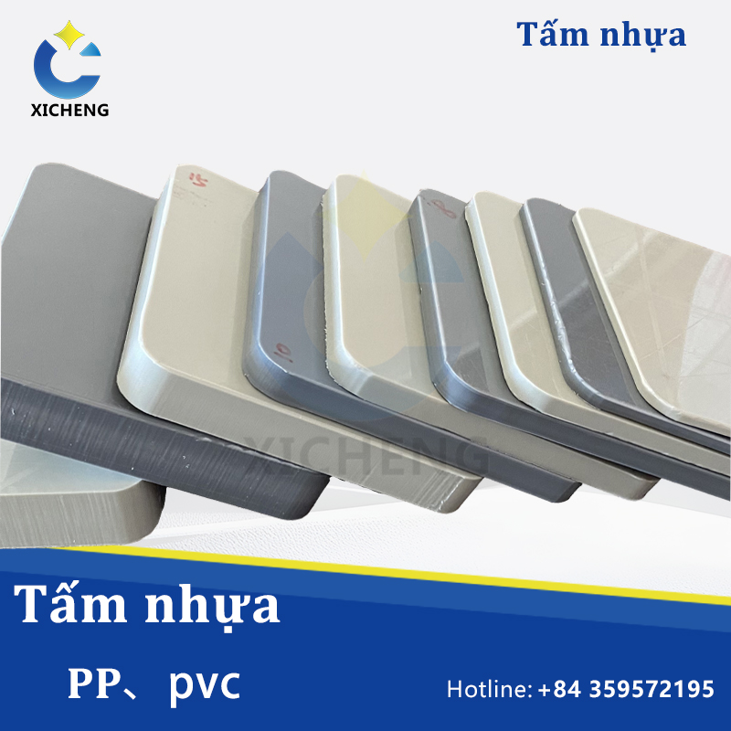 Tấm nhựa PP、pvc Bắc Giang
