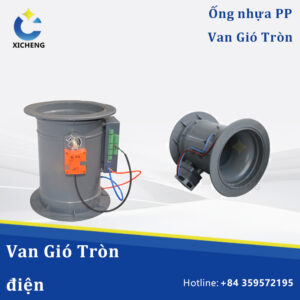 Van Gió Đóng Mở Bằng Khí Nén