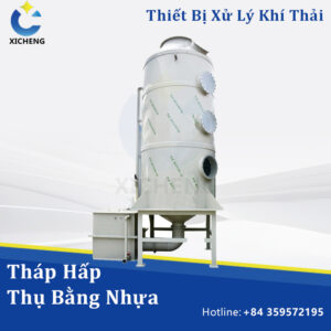Tháp Hấp Thụ Bằng Nhựa