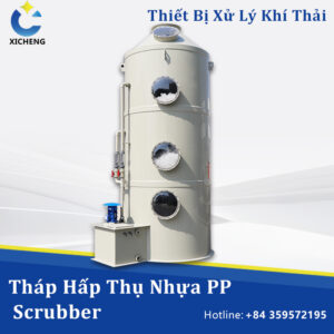 Tháp hấp thụ xử lý khí thải
