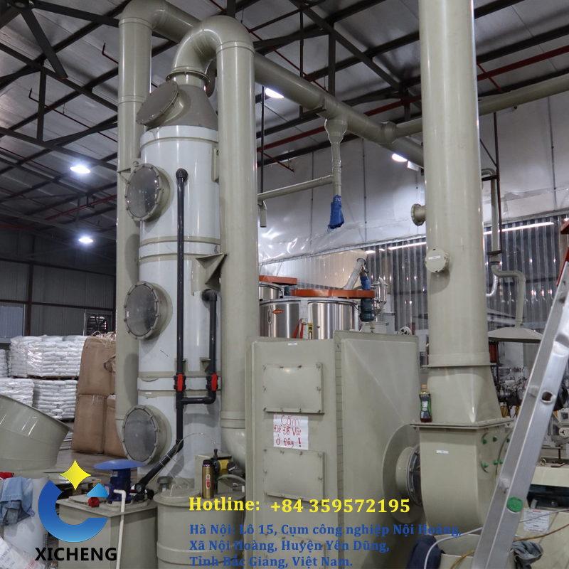 Tháp Hấp Thụ Bằng Composite