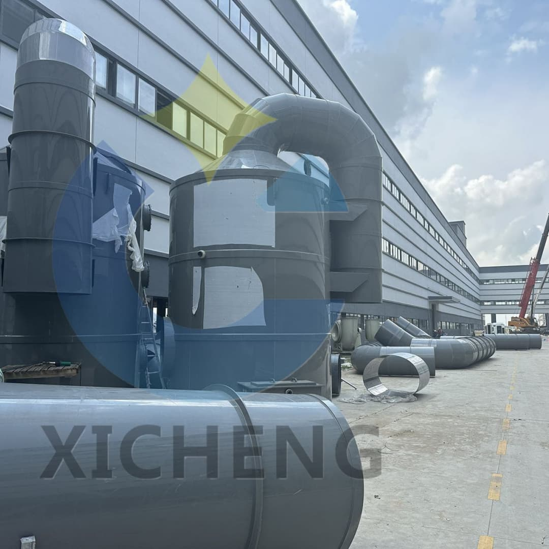 Scrubber – Tháp Xử Lý Khí Thải bằng nhựa PP - Image 4