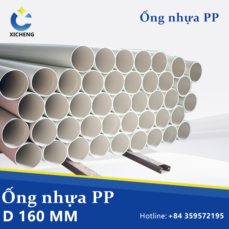 Ống nhựa PP D160 mm