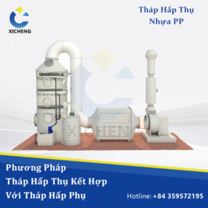 Phương Pháp Tháp Hấp Thụ Kết Hợp Với Tháp Hấp Phụ Composite