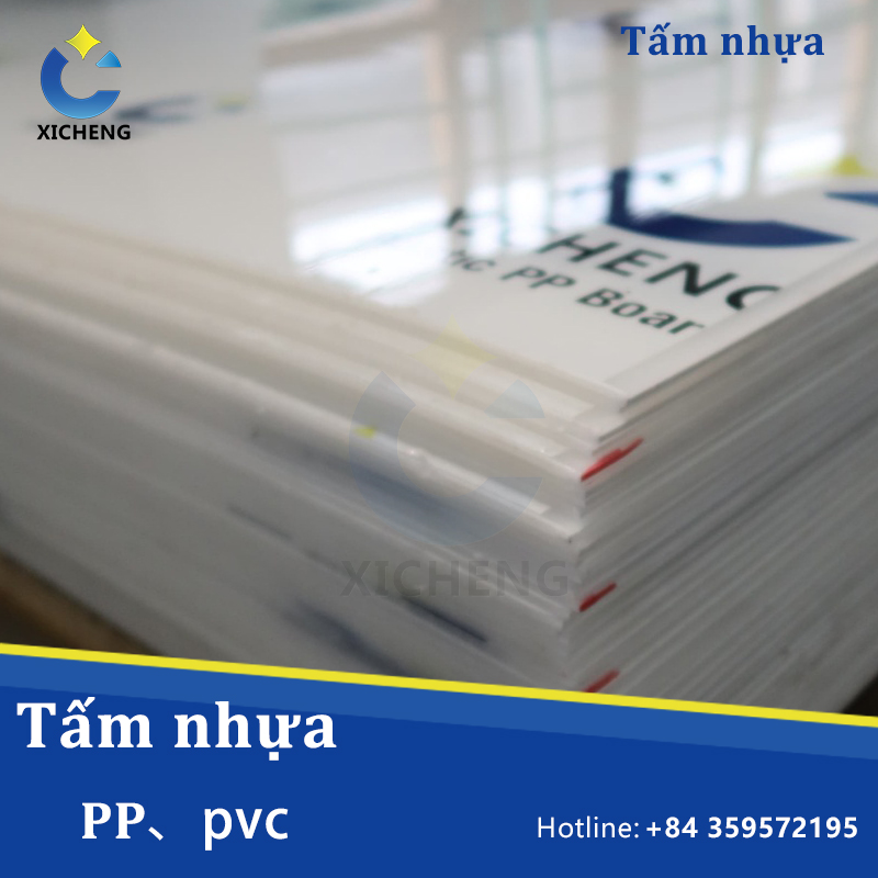 Tấm nhựa PP、pvc Hà Nộ.
