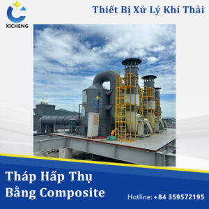 Tháp Hấp Thụ Bằng Composite