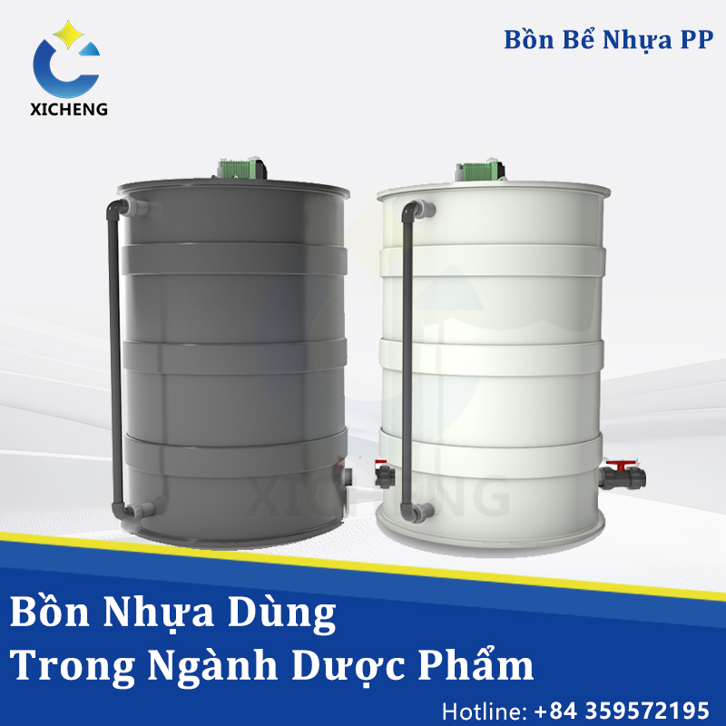 Bồn Nhựa Dùng Trong Ngành Dược Phẩm Hà Nộ