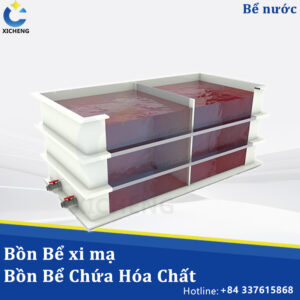 Bồn Bể xi mạ Bồn Bể Chứa Hóa Chất Thành phố Hồ Chí Minh