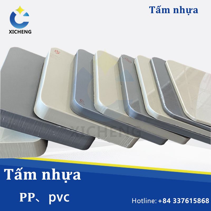 Tấm nhựa PP、pvc Bắc Giang