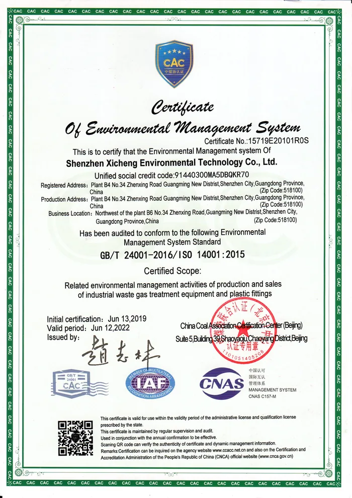 Chứng nhận hệ thống quản lý môi trường